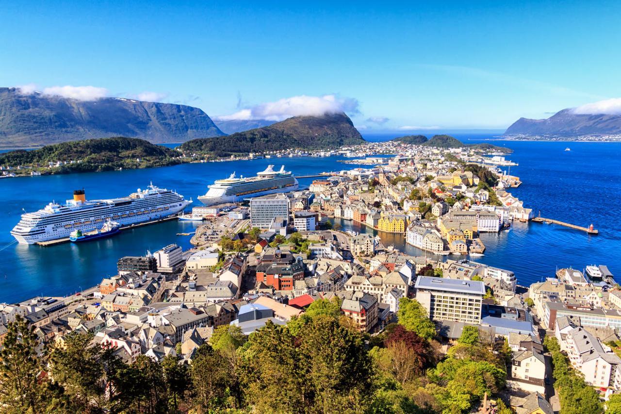 Appartement Kirkegata 4 à Ålesund Extérieur photo